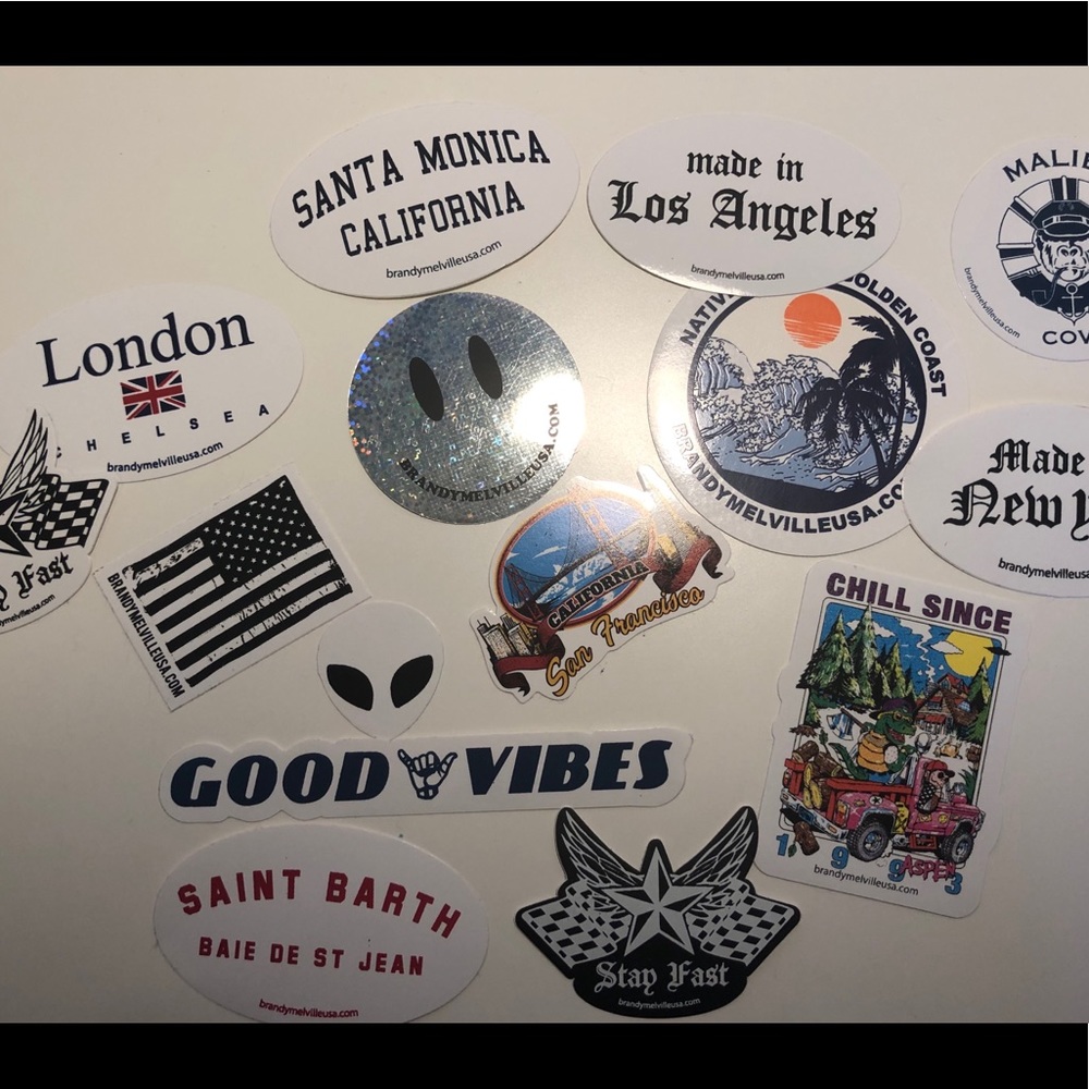 Random brandy Melville stickers